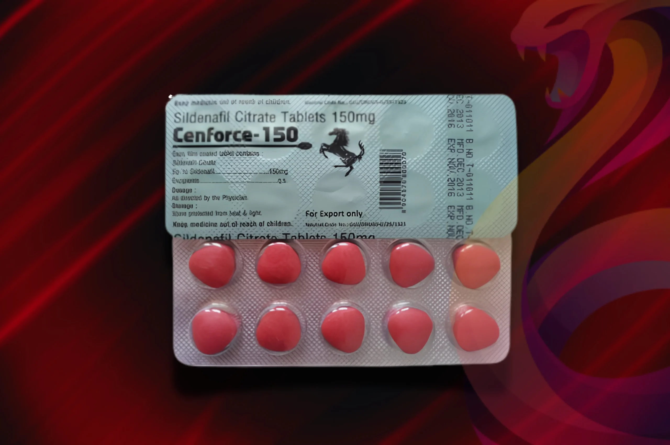 Cenforce 150 mg detail na blistr